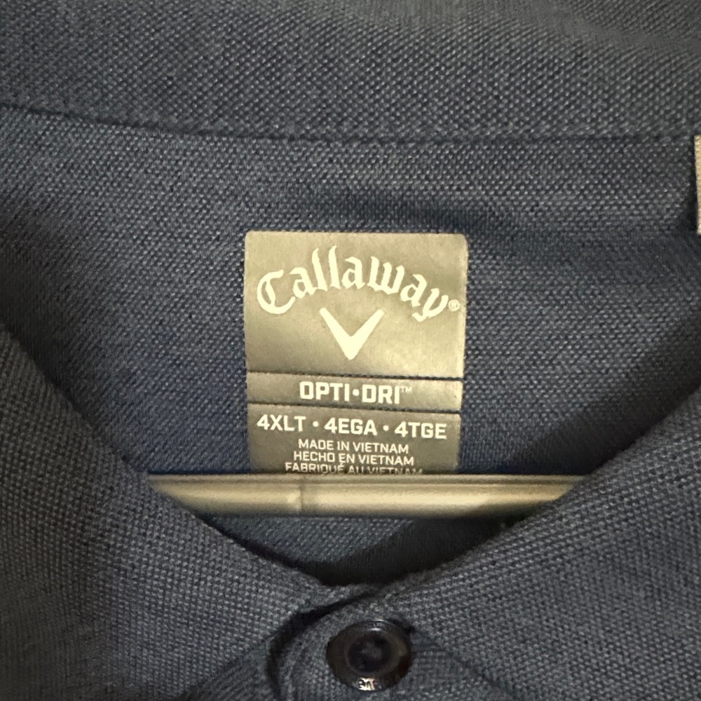Callaway Navy Blue Men's Golf Polo
